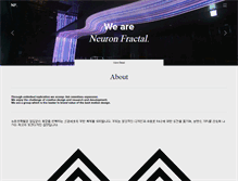Tablet Screenshot of neuronfractal.com